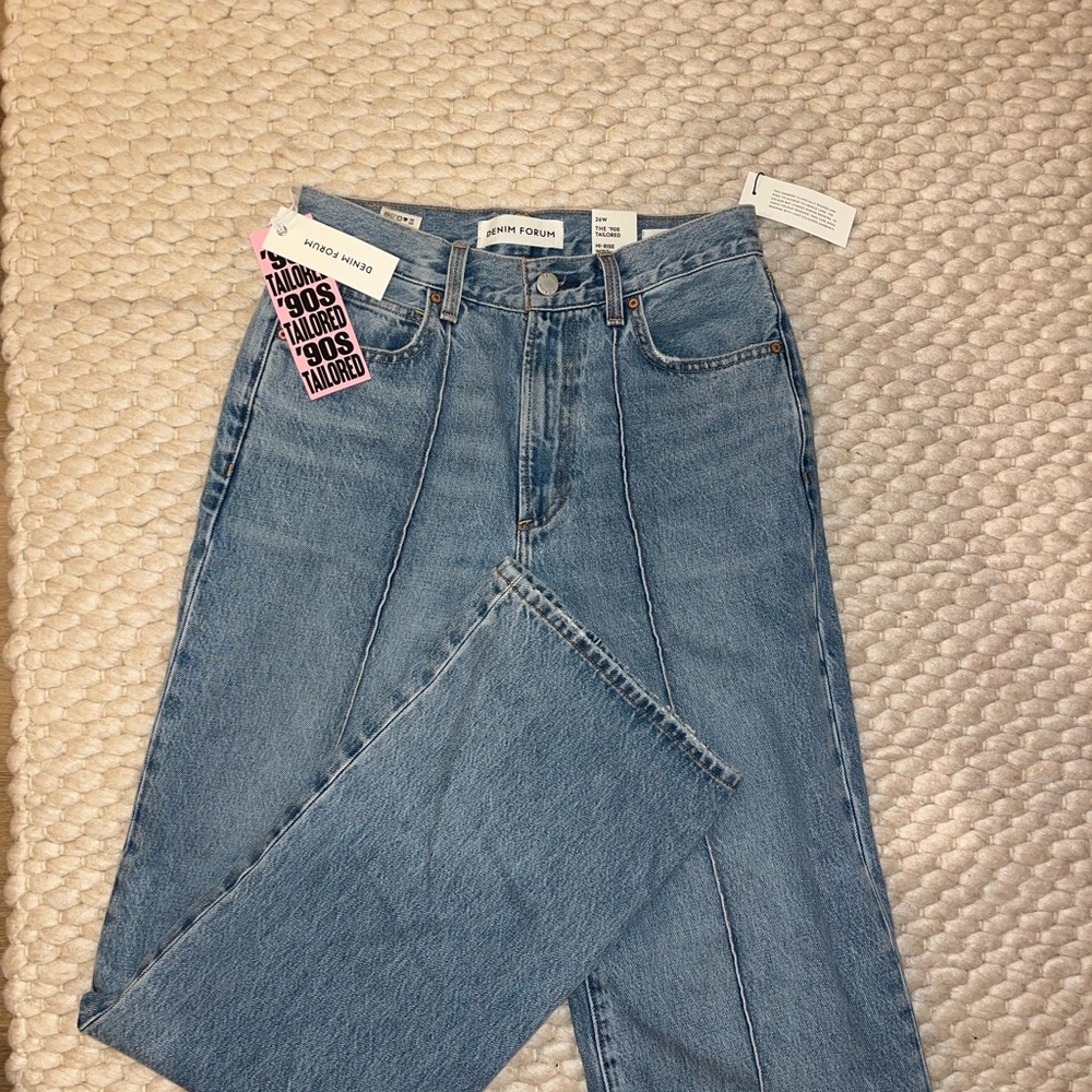 Denim Forum The 90s Tailored Jeans